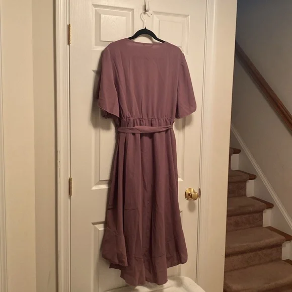 Brand New BloomChic Mauve High Low Dress…size 14-16 - Picture 2 of 5
